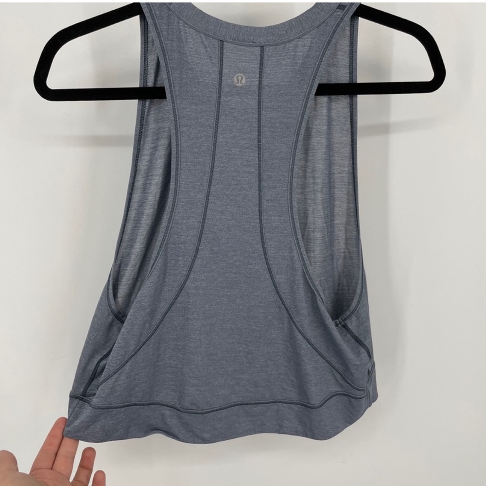Lululemon muscle crop tank